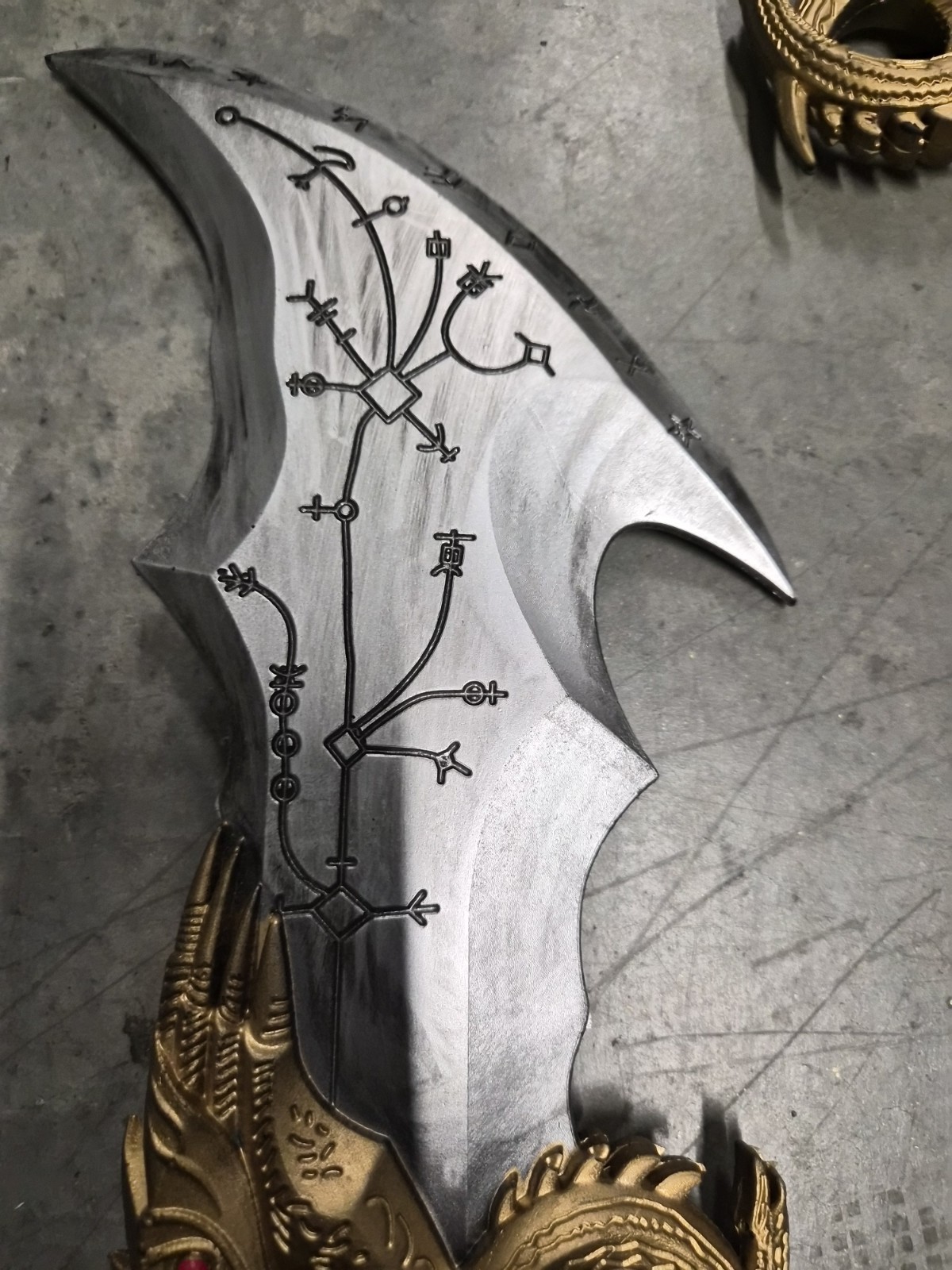 God Of War Weapons And Figure Axe Hammer Blades Of Chaos