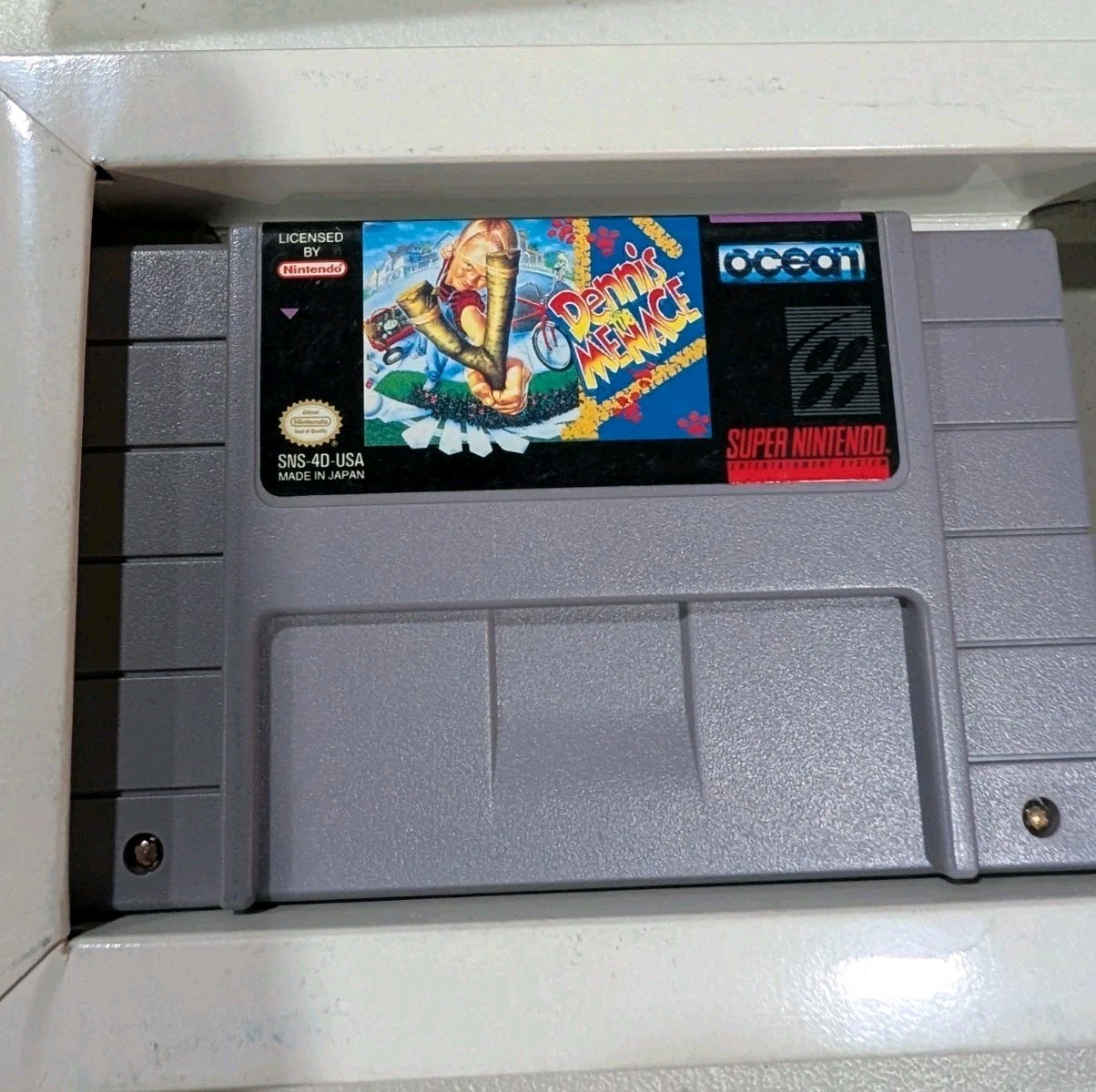 Dennis The Menace (Super Nintendo SNES) Complete in Box CIB