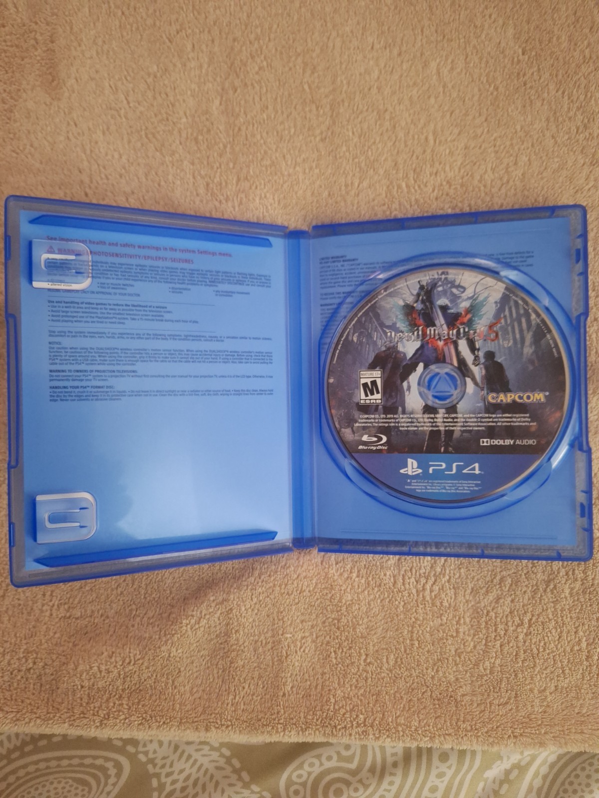 DEVIL MAY CRY 5 PS4/PS5 CIB! ADULT OWNED!