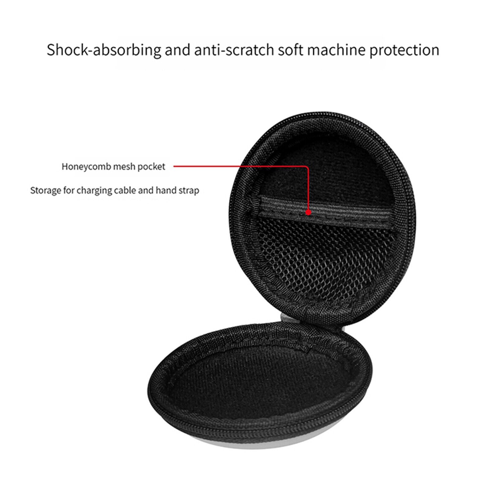 EVA Game Accessory Protection Case Cover Box Storage Bag For Pokémon GO Plus+ G