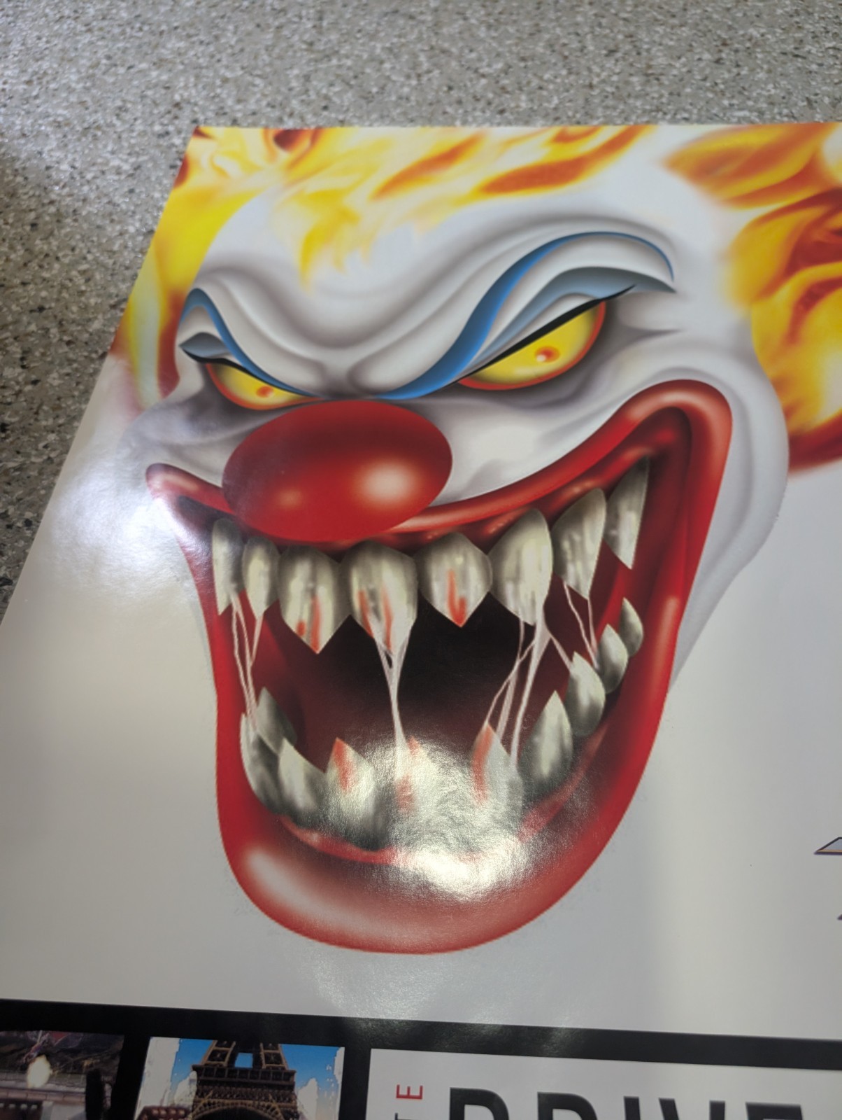 Twisted Metal 2 / 2 Xtreme Double Sided Poster Promo Very Rare PS1 22×28 In