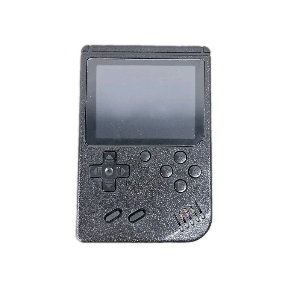 500 In 1 Retro Handheld Game Console Black Portable Tested Works