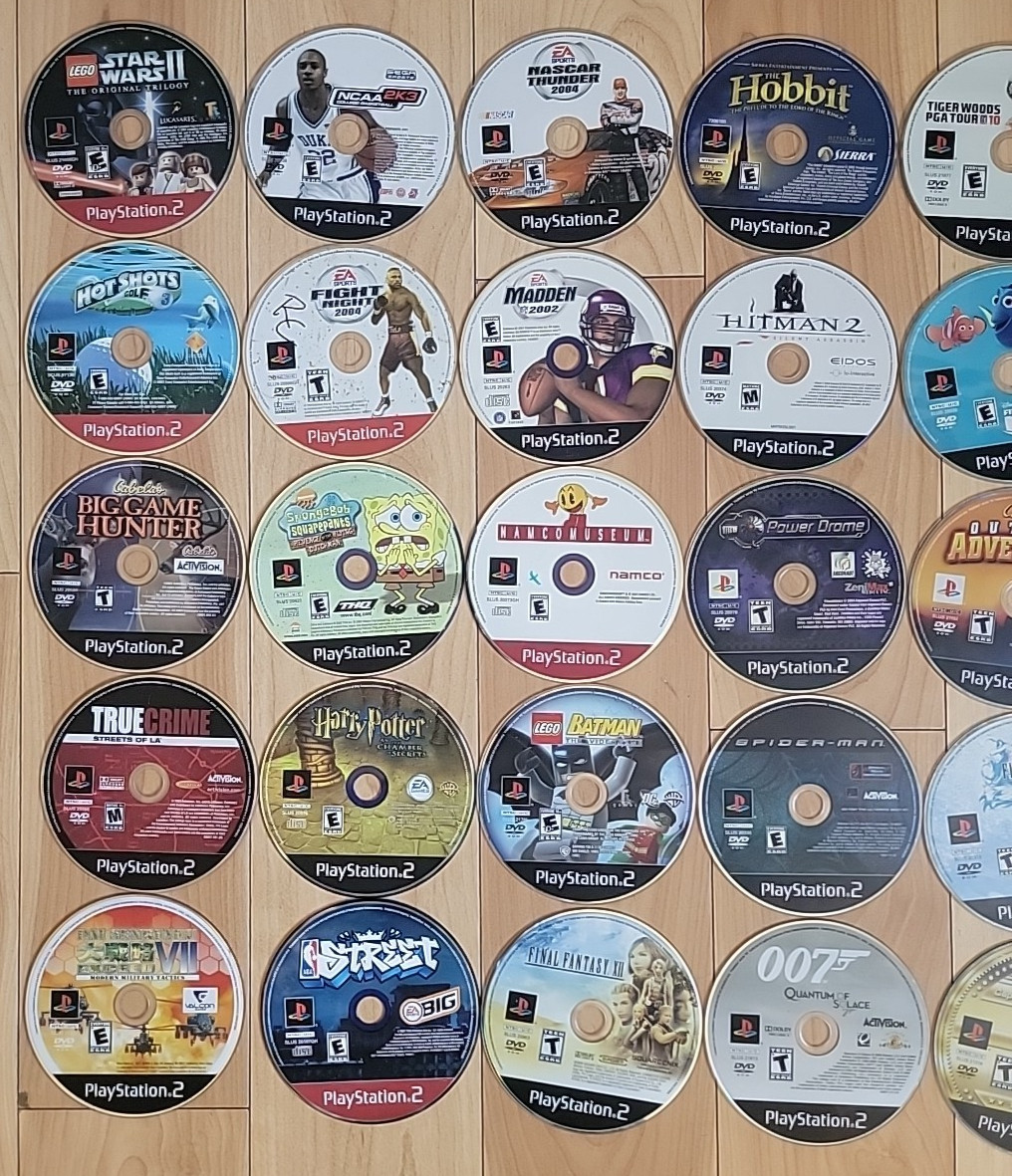 Lot of 39 PlayStation PS2 Games – 007 Matrix Iro Man Hobbit Hit Lego TESTED READ