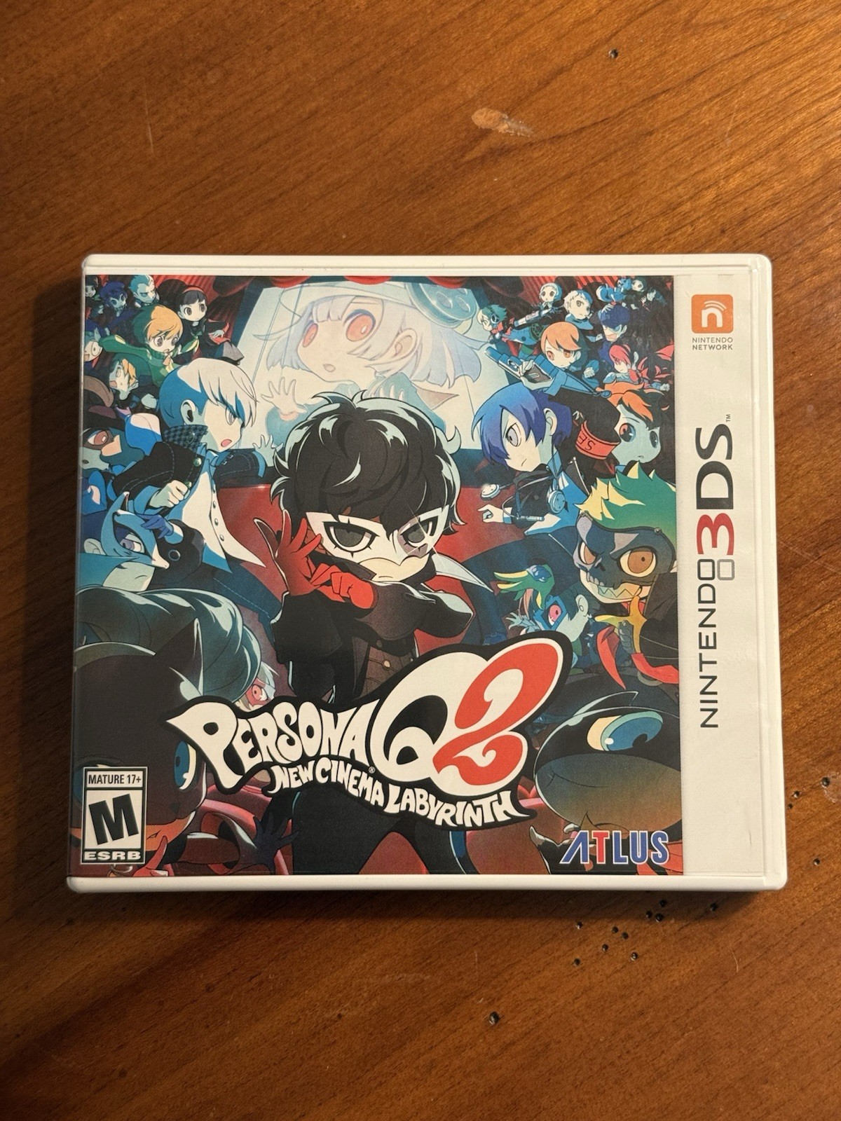 Persona Q2: New Cinema Labyrinth (Nintendo 3DS, 2019) CIB Complete