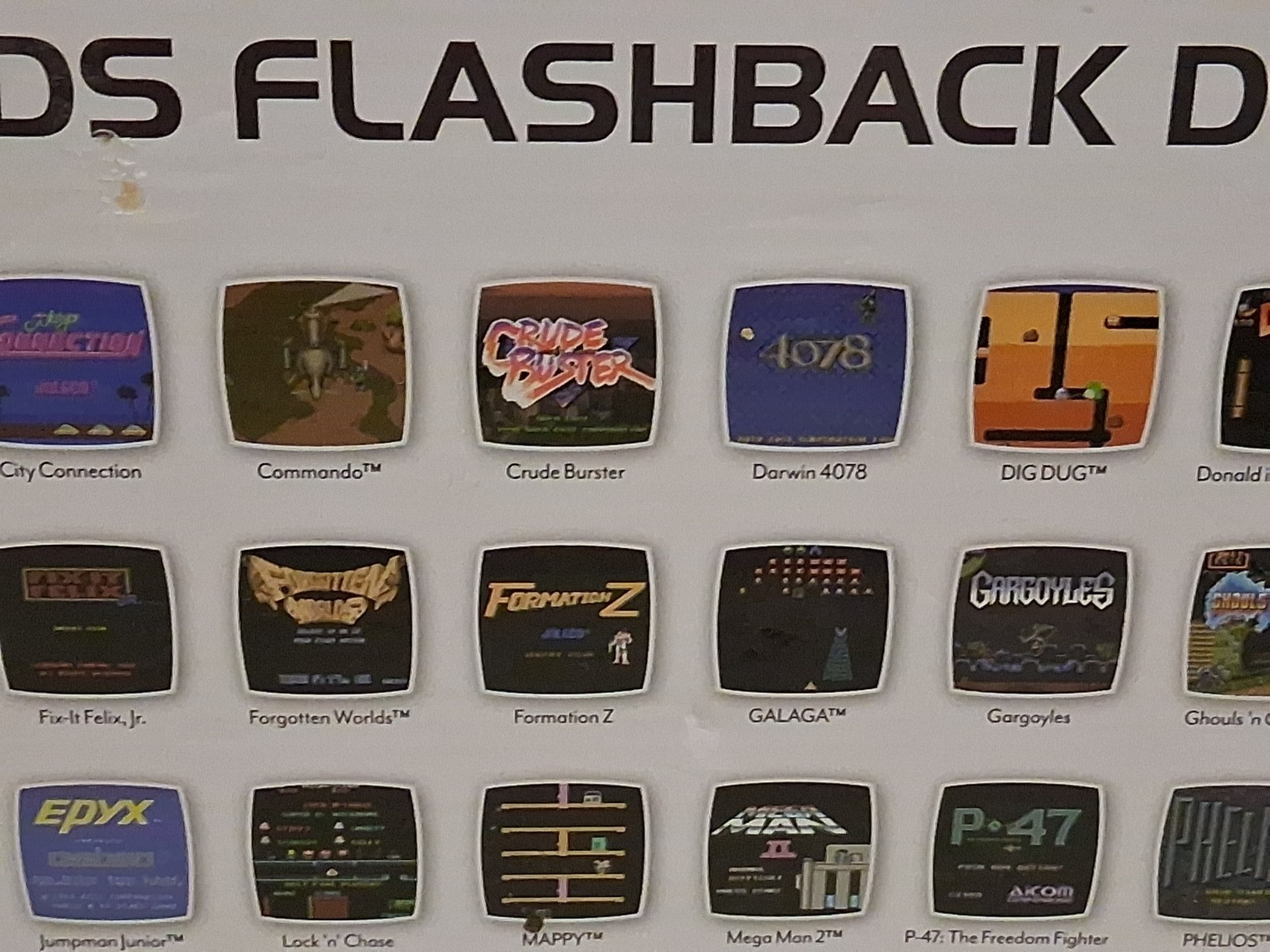 AtGames Legends Flashback HDMI Console Built-in Games with 2 Controllers