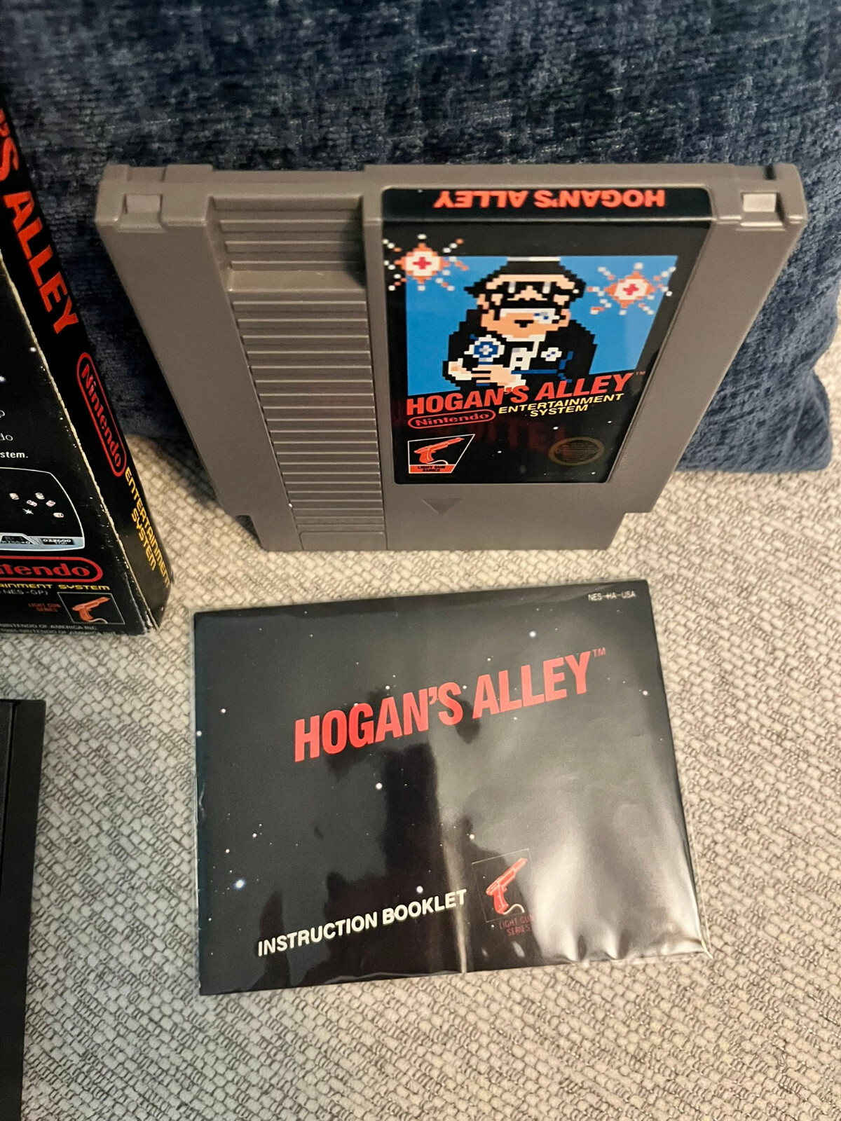 Hogan’s Alley (Nes, Nintendo Entertainment System, 1985) CIB – Complete in Box
