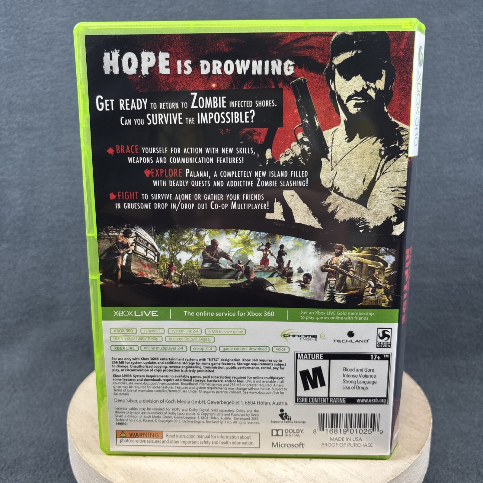 Xbox 360 – Dead Island: Riptide [Special Ed] – Complete – Refurbished, Excellent