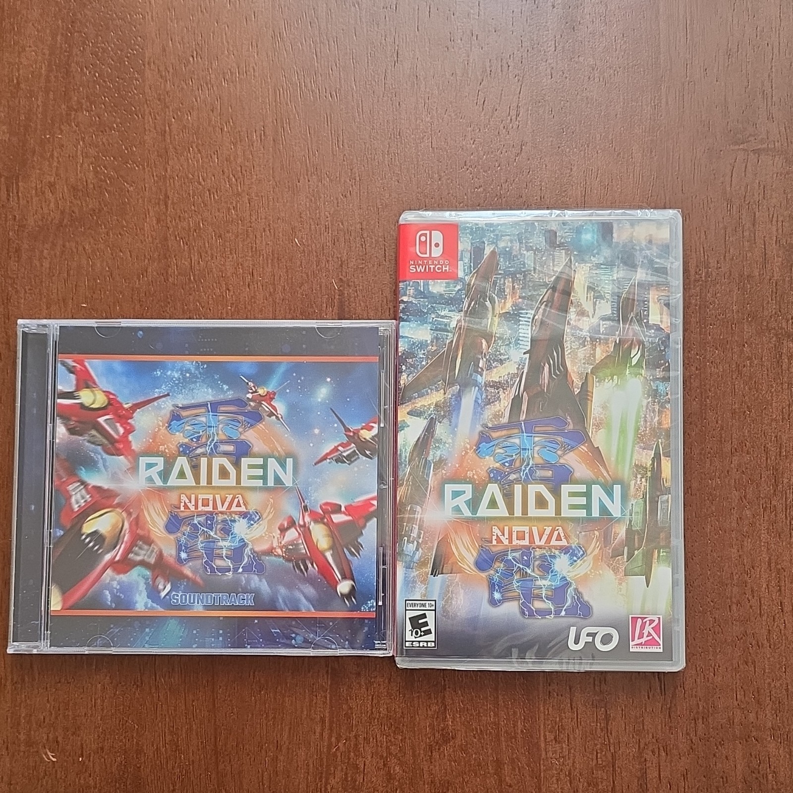 Raiden Nova Nintendo Switch UFO Interactive Soundtrack Vertical Shooter 2024