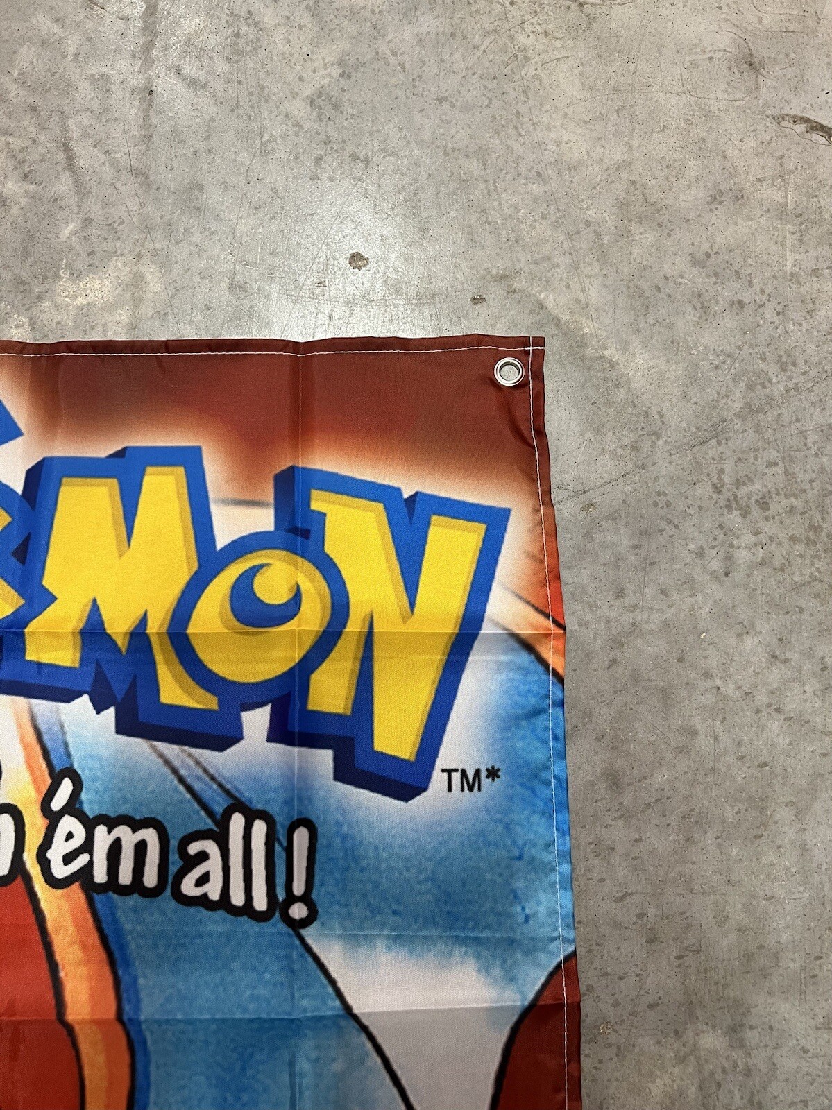 Pokemon Red Version Gameboy Wall Flag Banner Tapestry 3 x 3 Ft