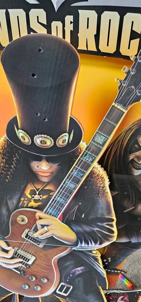 Guitar Hero III Legends Of Rock Standee Advertisement 5ft Slash Xbox Wii