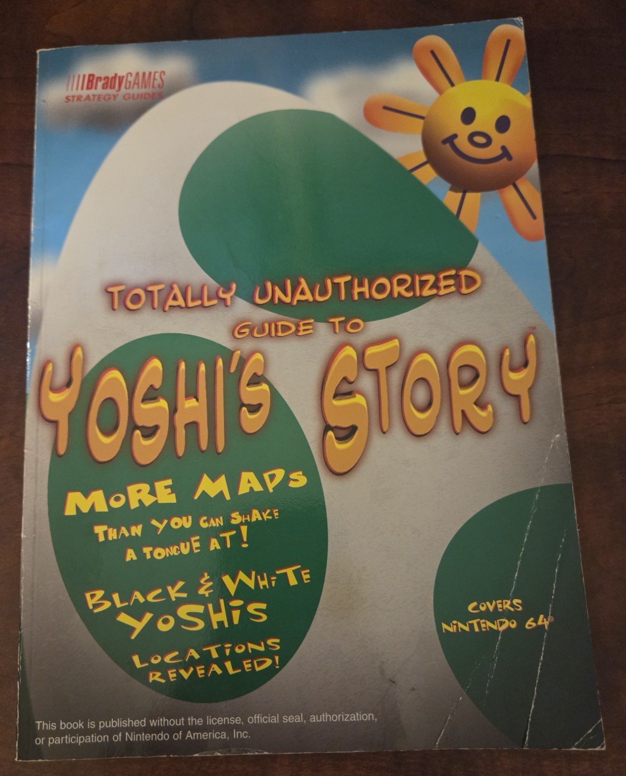 Yoshi’s Story Brady Games Totally Unauthorized Strategy Guide Paperback