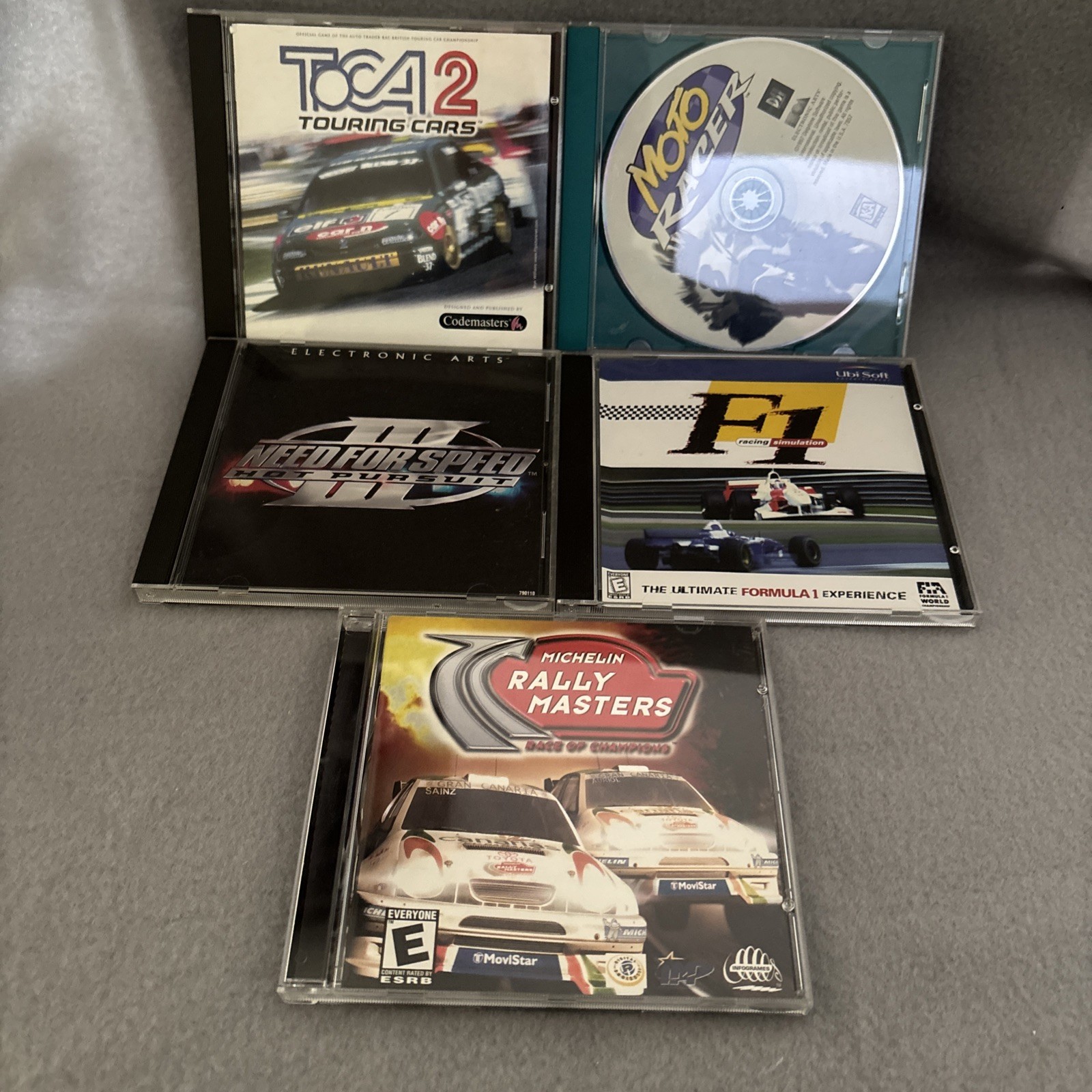 Lot Of 5 Racing PC Games!!!