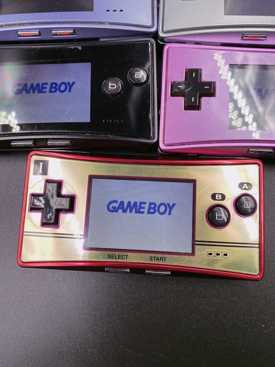 Nintendo GameBoy Micro Console Various Colors to Choose Japanese Edition Tested