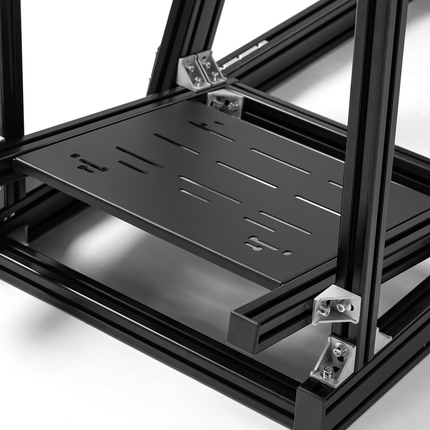 Marada Sim Racing Cockpit Stand with Monitor Bracket Fit Logitech G29 G920 G923