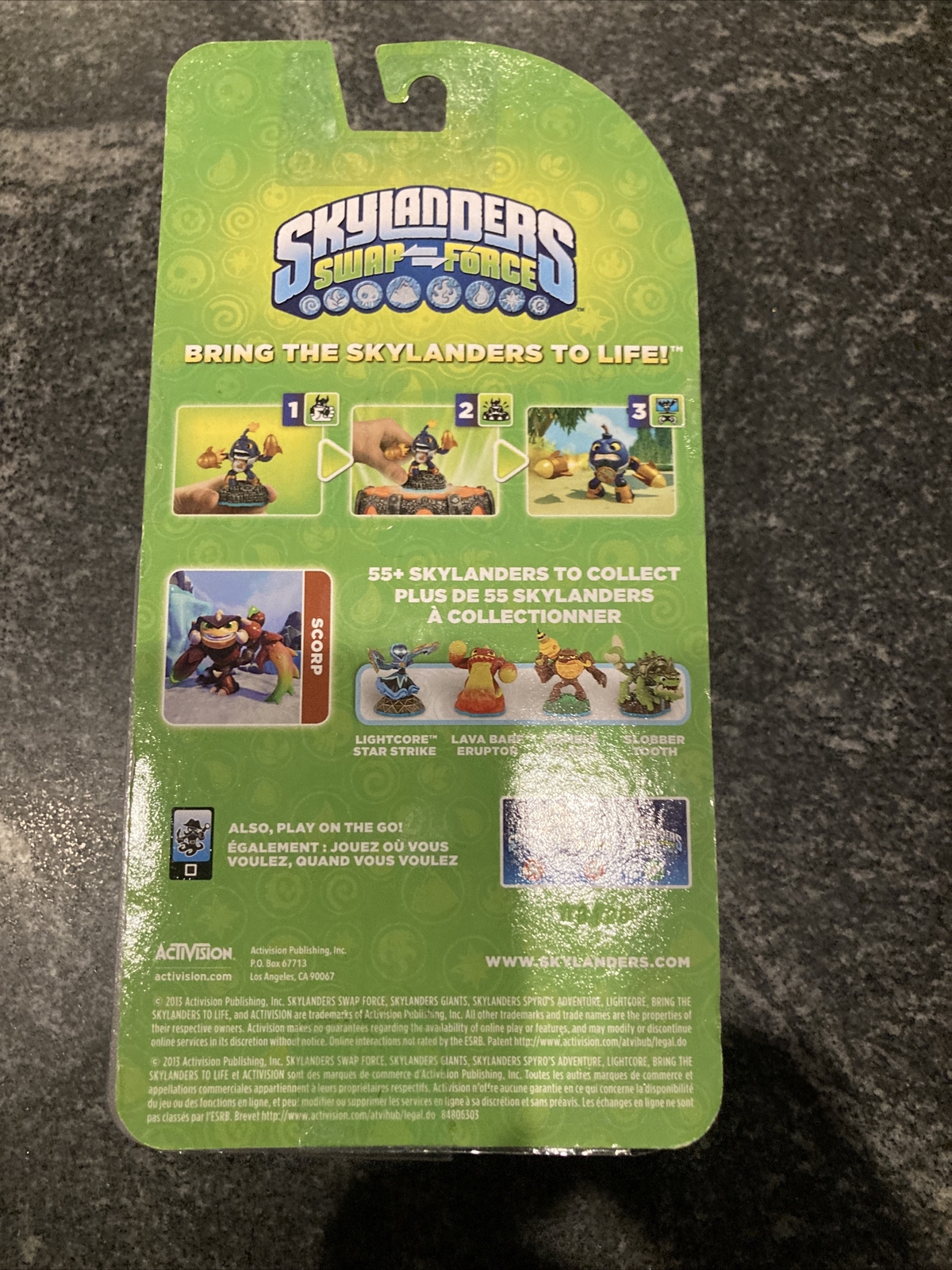 Scorp – Skylanders Swap Force – BRAND NEW SEALED!