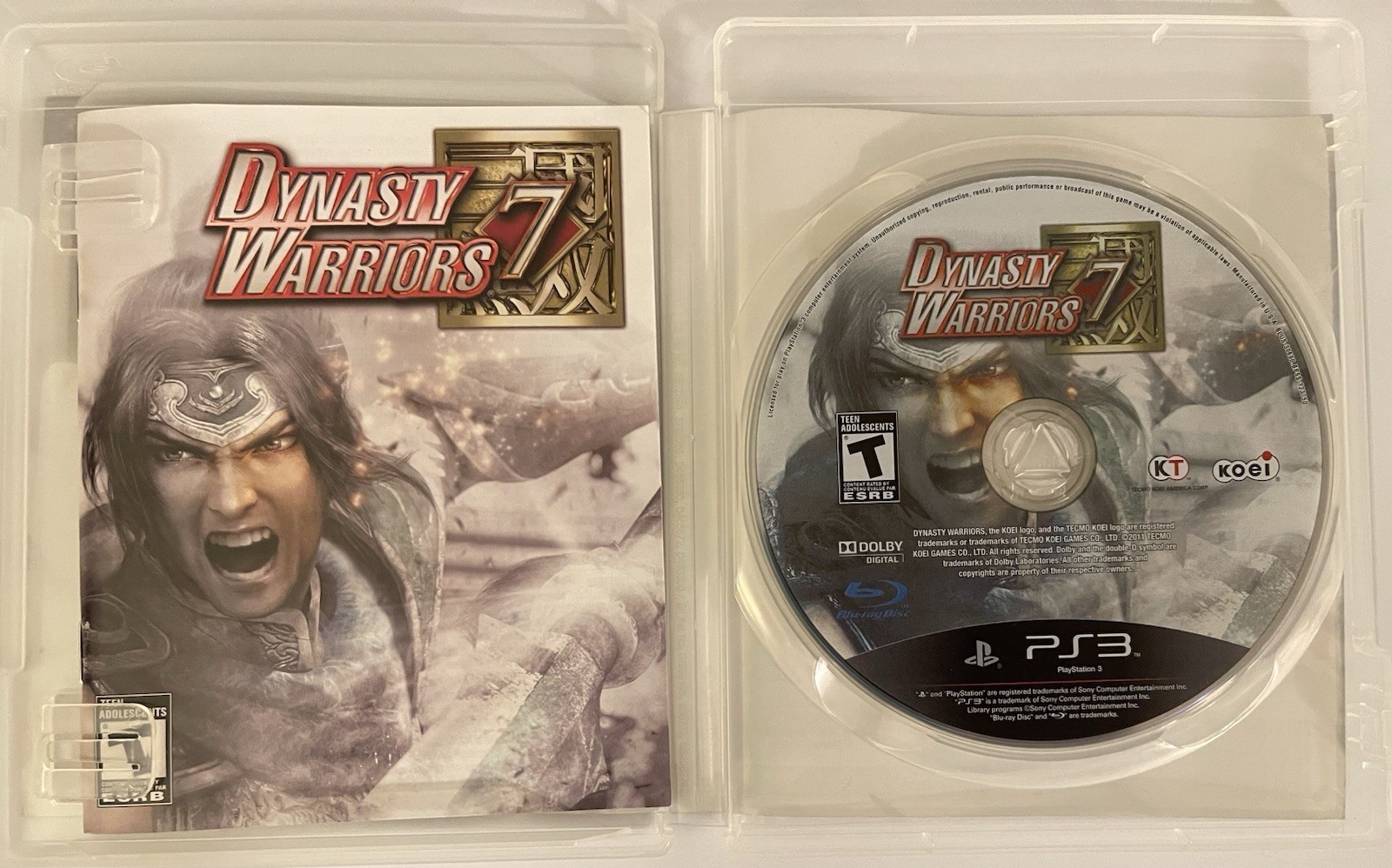 Dynasty Warriors 7 PS3 CIB NTSC