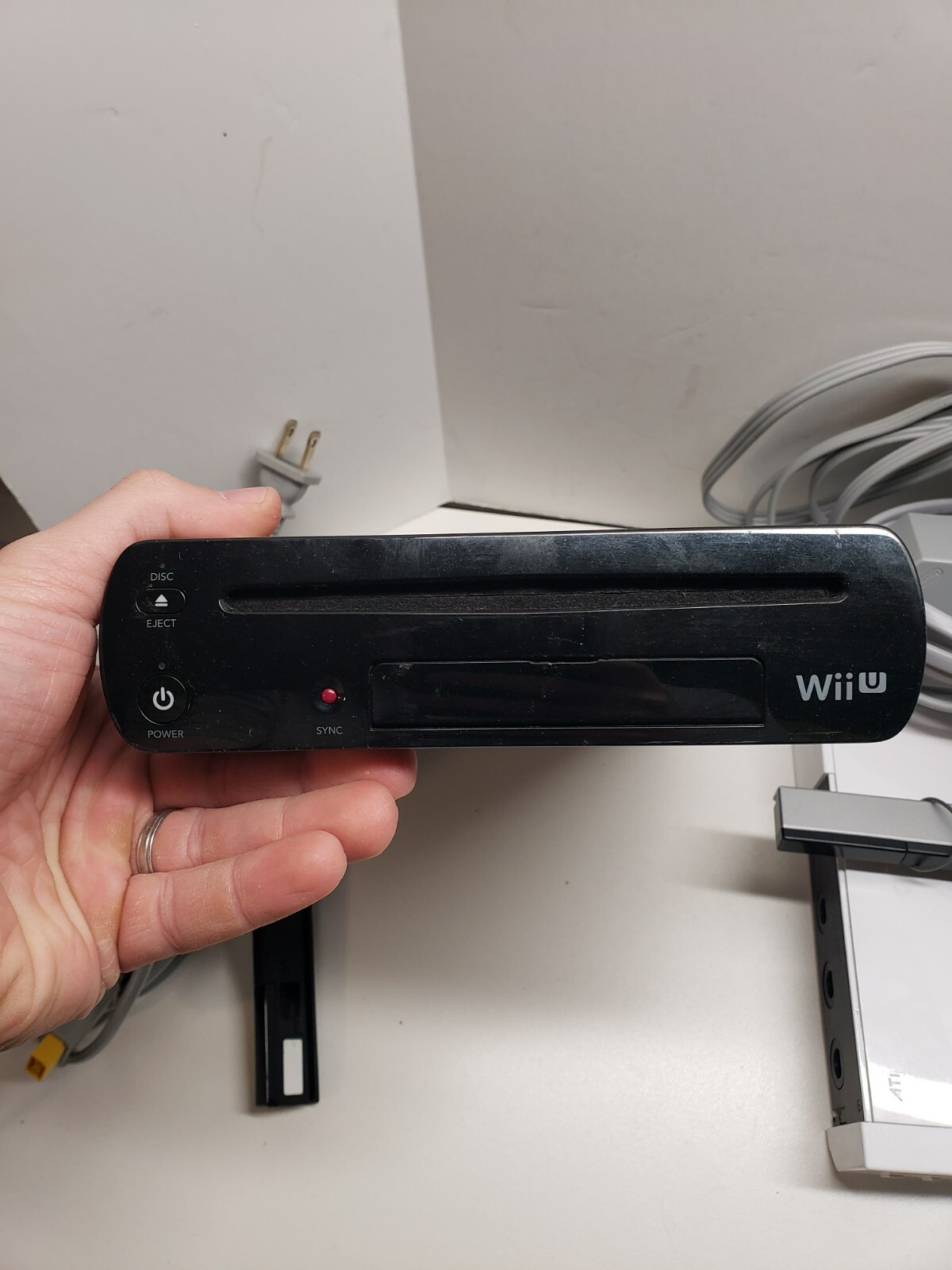 lot of Nintendo Wii and Wii U 32GB consoles; RVL-001, WUP-101