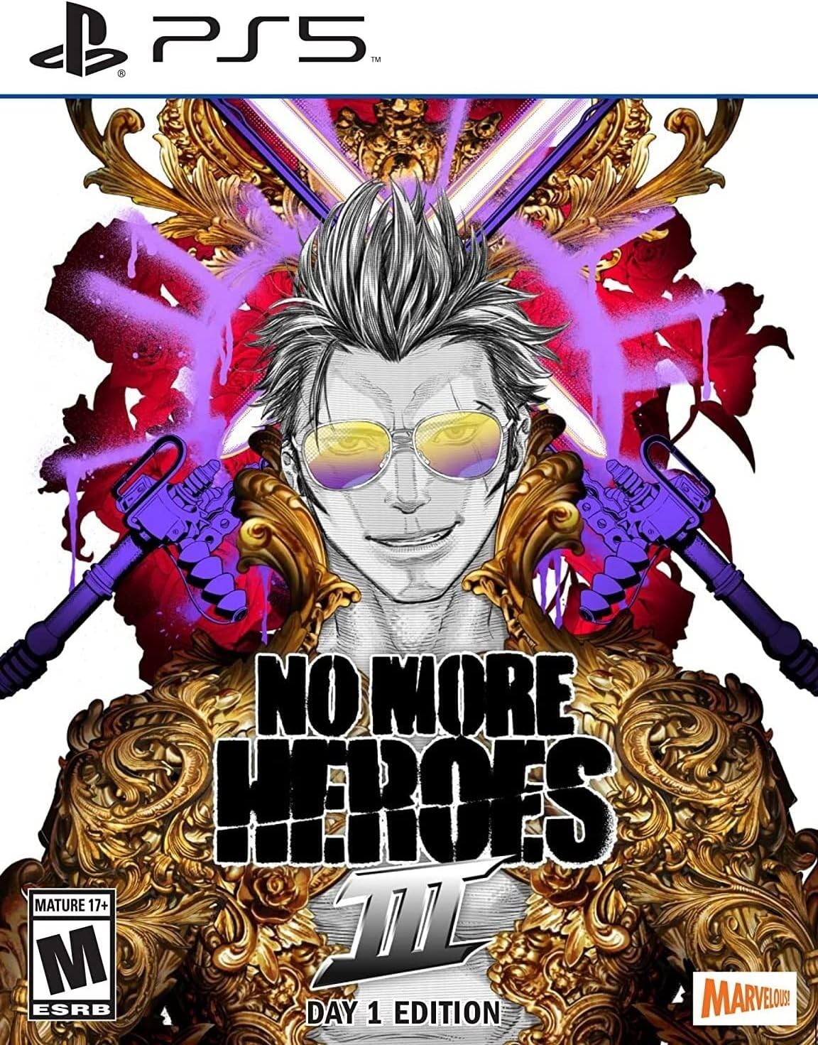 No More Heroes 3 Day 1 Edition PS5 Factory Sealed New Limited Edition