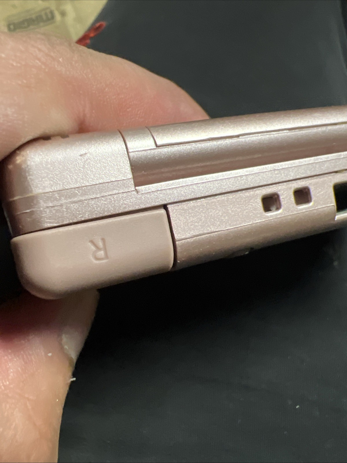 Nintendo DS Lite USG-001 Console Metallic Rose Console TESTED