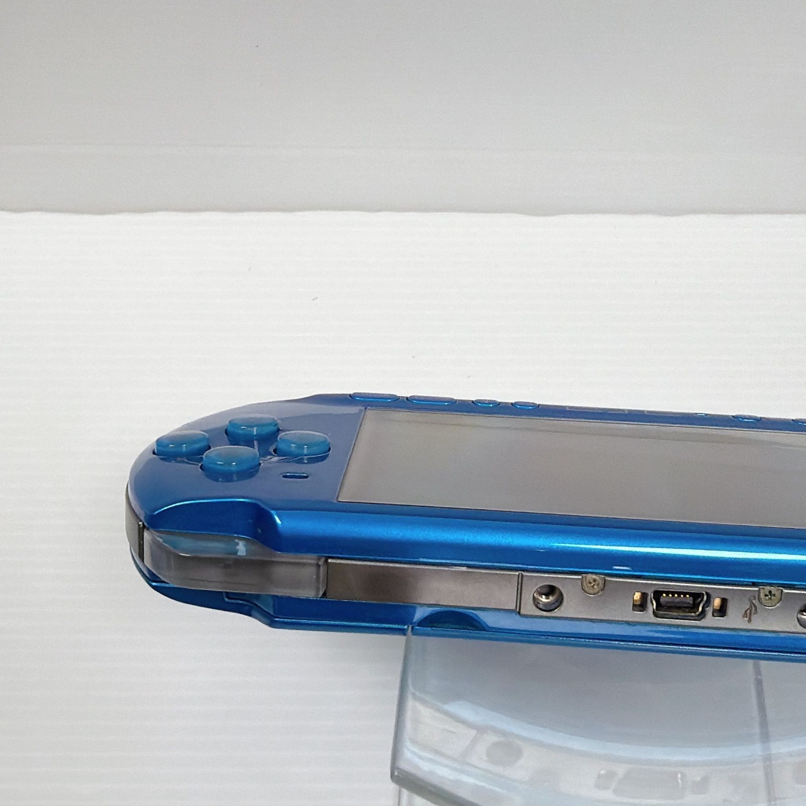 Excellent Sony PSP-3000 Vibrant Blue Console CIB