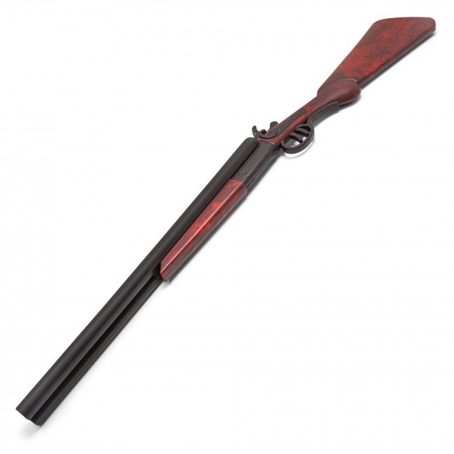 43″ Western Double Barrel Shotgun Replica foam Gun Cosplay Costume Prop Collect