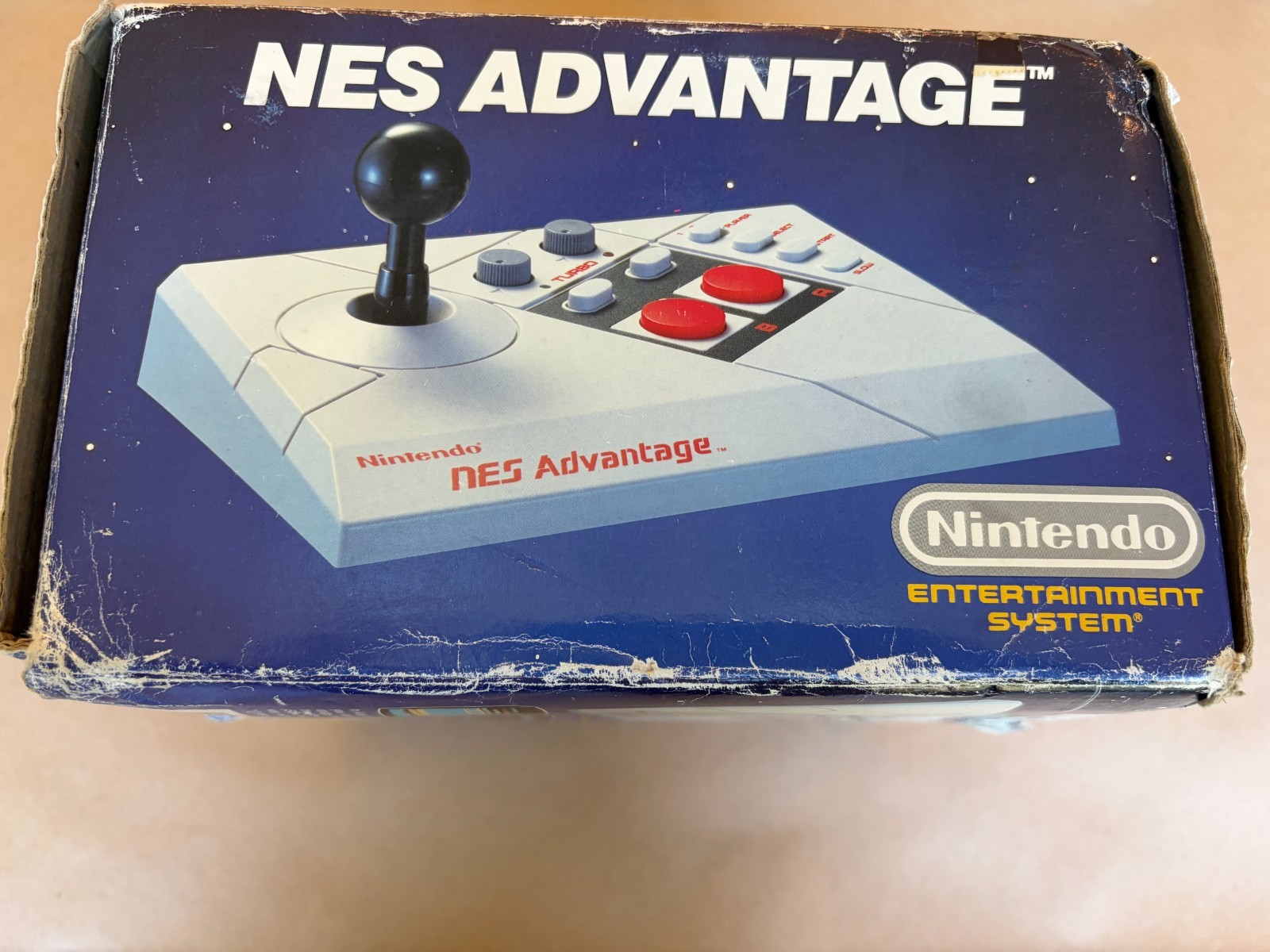 Nintendo NES Advantage Joystick Controller, Cleaned, NOT Tested, 1987