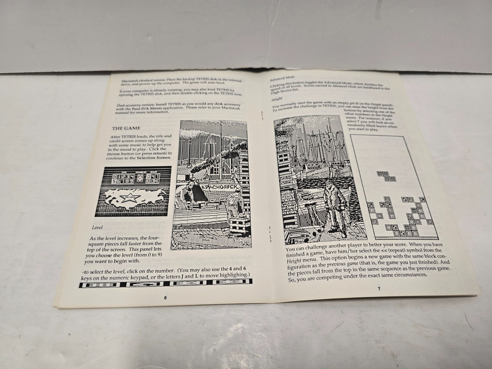 Tetris w/ Manual 3.5″ Commodore Amiga