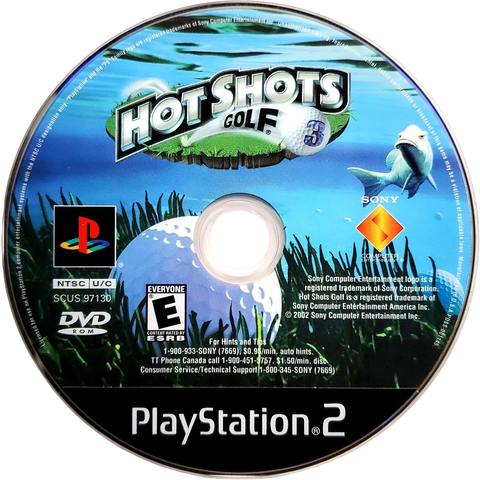 Hot Shots Golf 3 – Sony Playstation 2 Pristine Tested Authentic