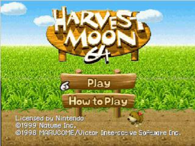 Harvest Moon 64 – Very Rare Nintendo N64 Game