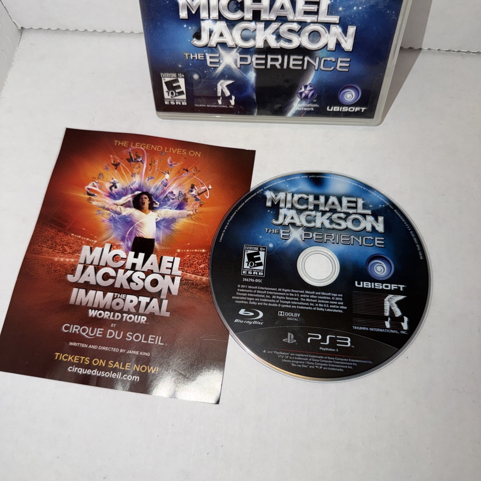 Michael Jackson: The Experience (Sony Playstation 3, 2011) Tested Working!!!!!