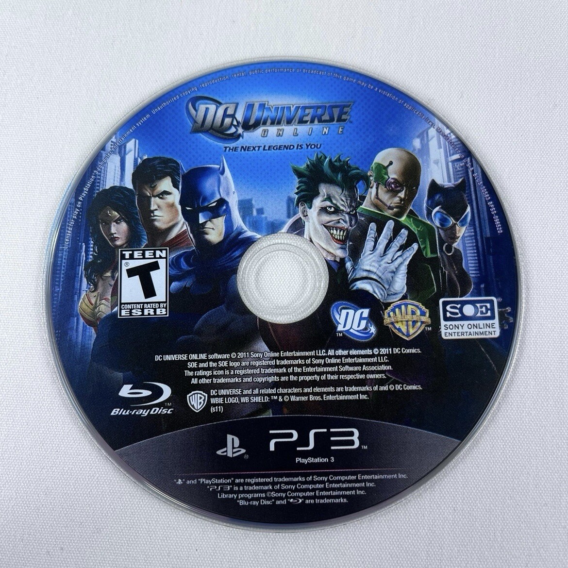 DC Universe Online (Sony PlayStation 3, 2011) PS3 CIB Complete Manual Video Game