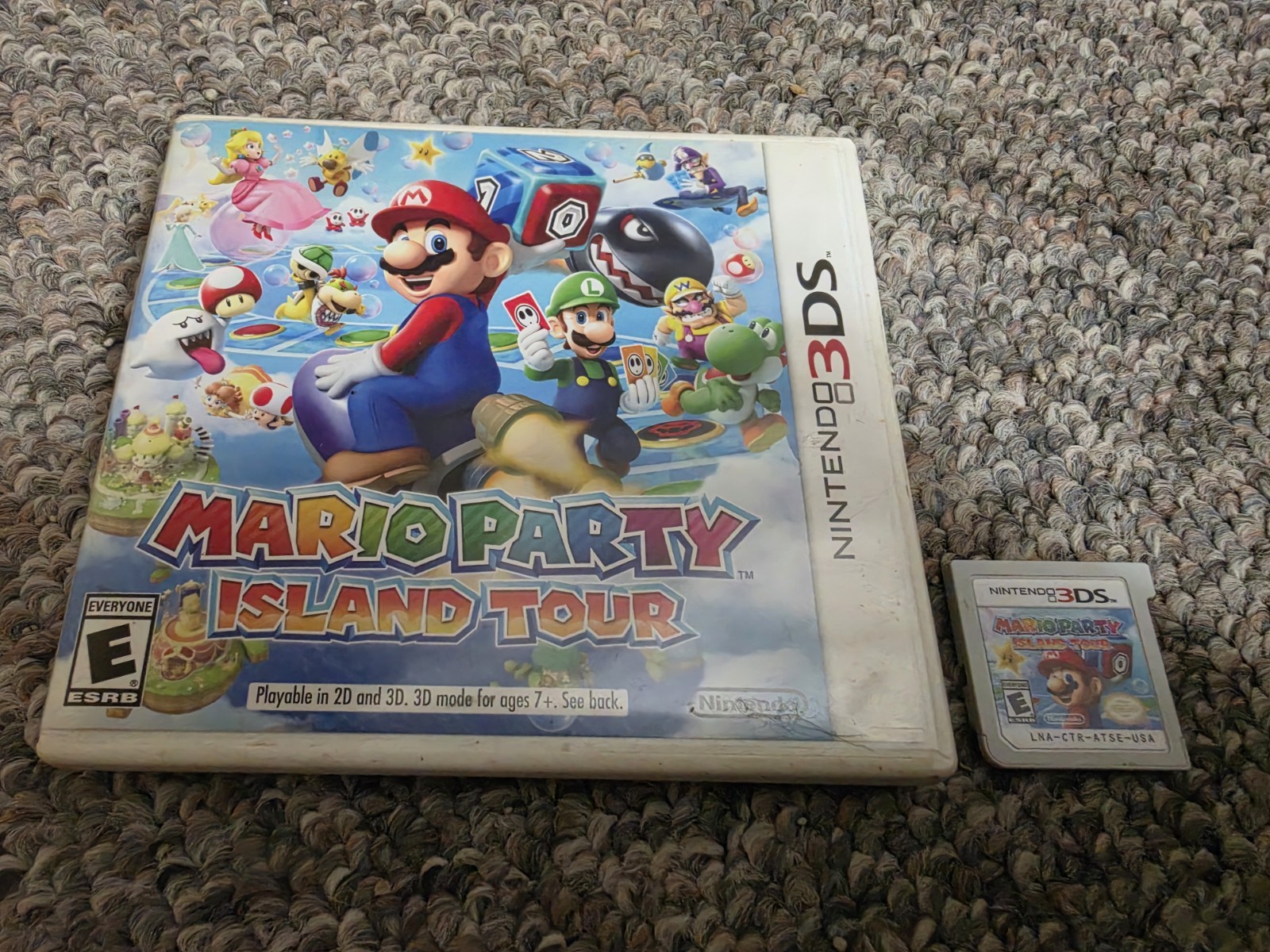 Mario Party Island Tour 3DS Game- Used