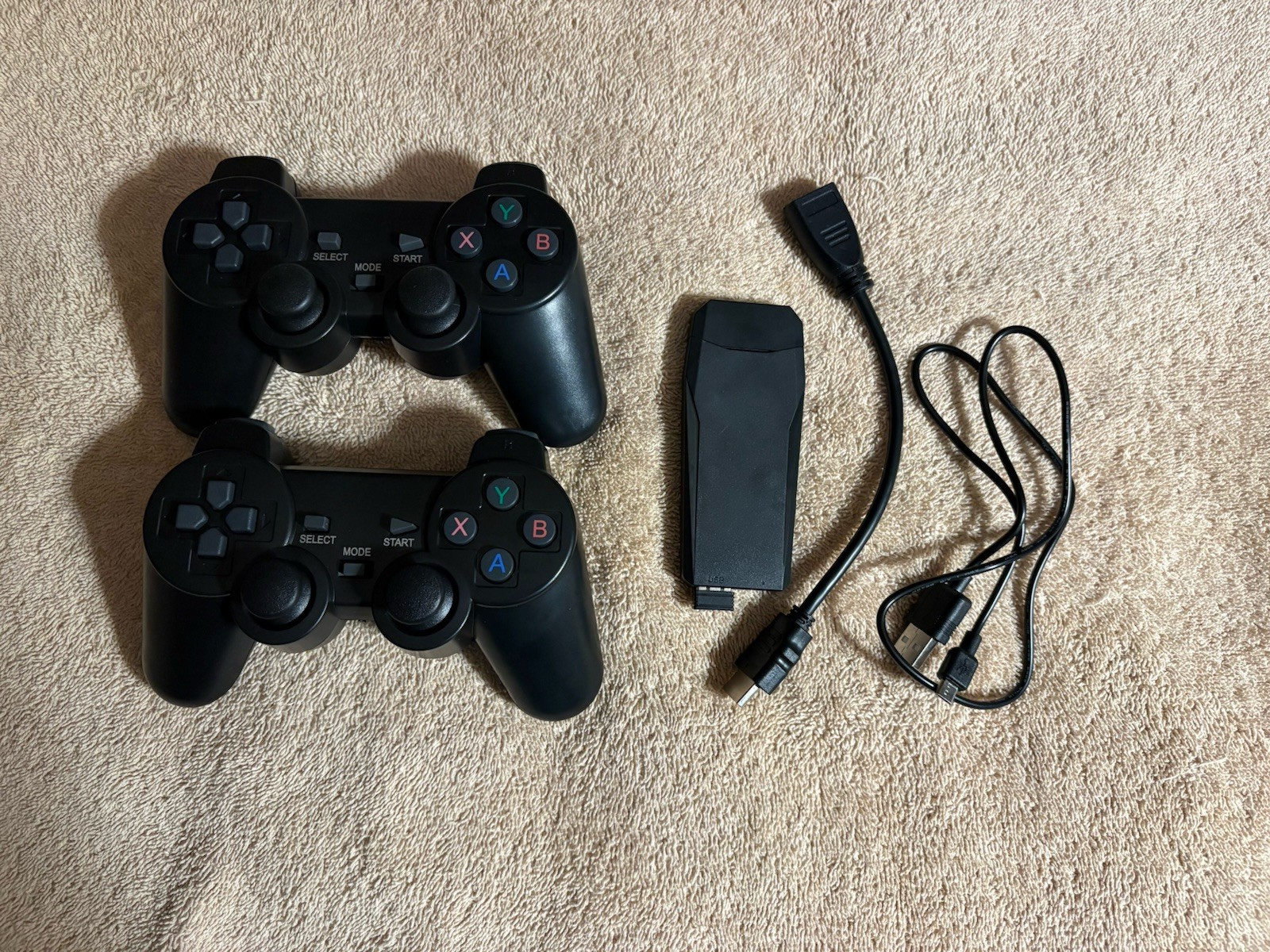 2.4G Wireless Controller Gamepad Retro Game Console Open Box