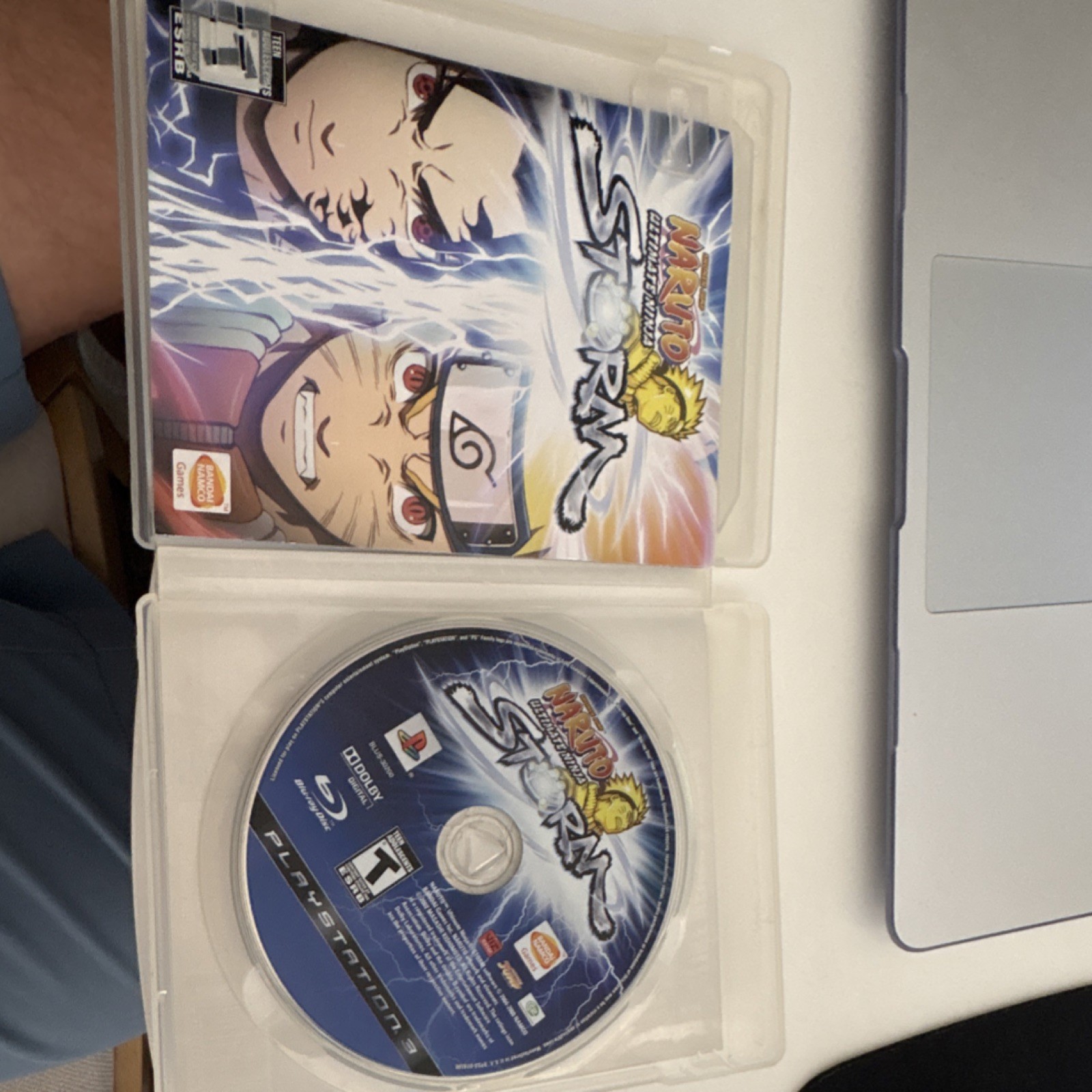 Bandai Namco Games Naruto: Ultimate Ninja Storm PS3 Manual NTSC-U/C T-Fighting