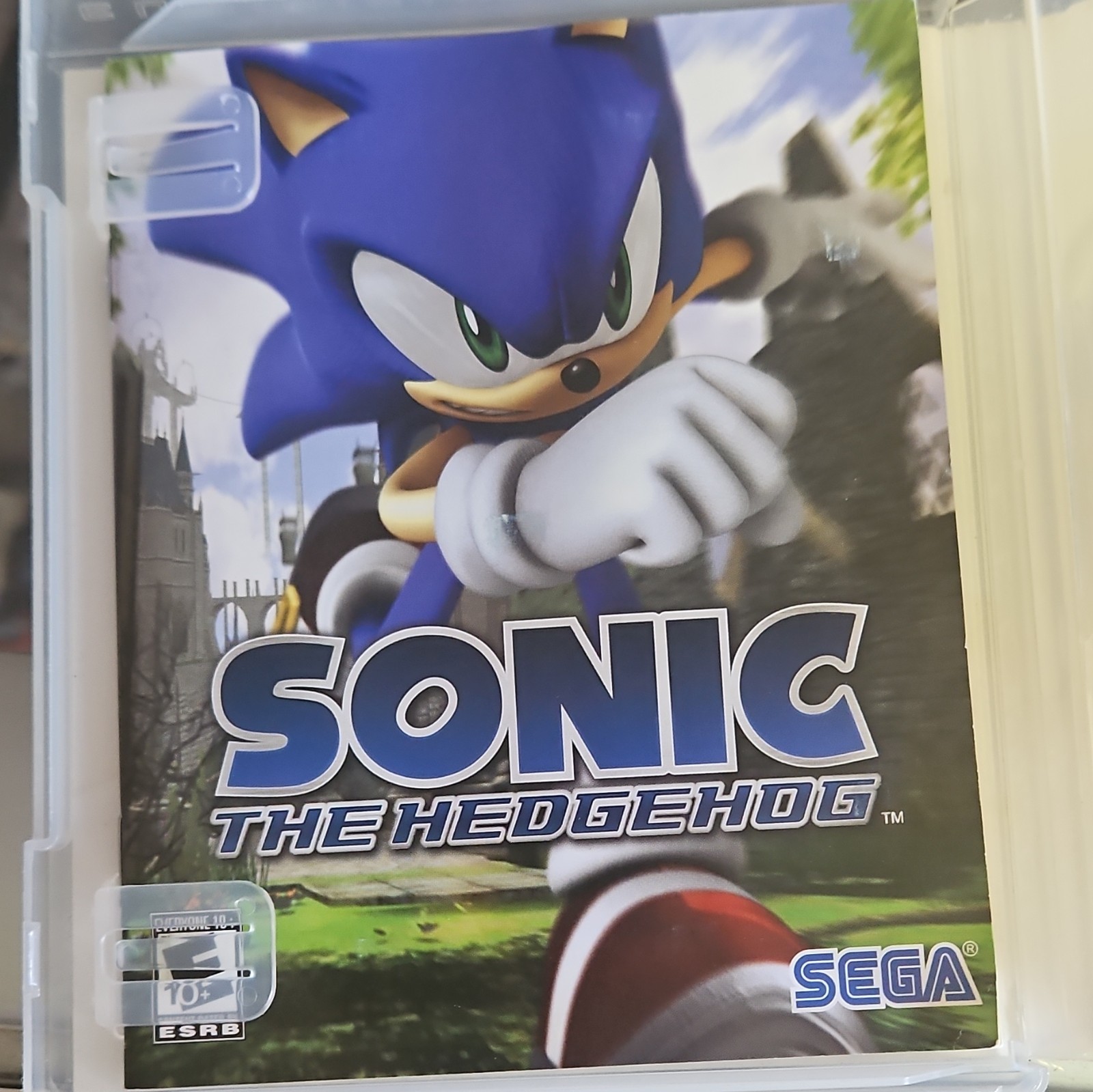 SEGA Sonic the Hedgehog Sony PlayStation 3 PS3 Action Game E10+ Everyone 10+