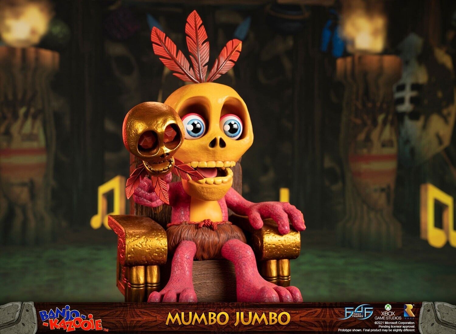 First4Figures Banjo-Kazooie: Mumbo Jumbo Standard Statue Mint in Box
