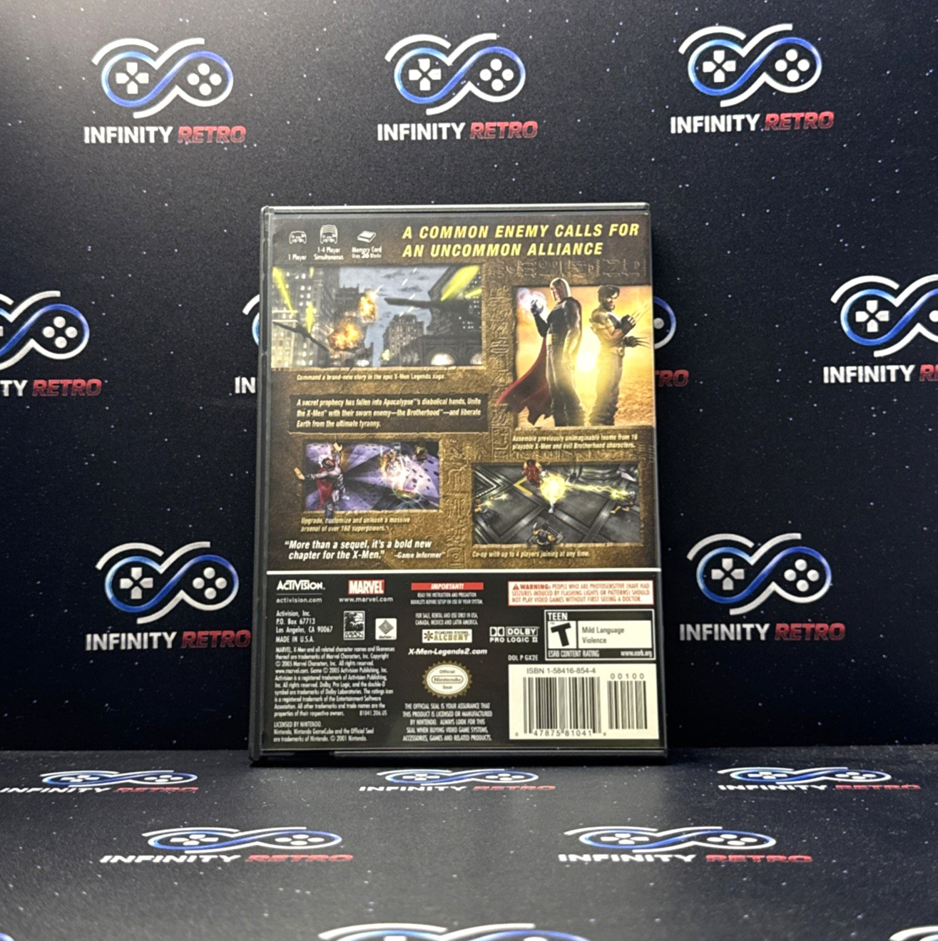 X-Men Legends II: Rise of Apocalypse Nintendo GameCube CIB Refurbished & Tested