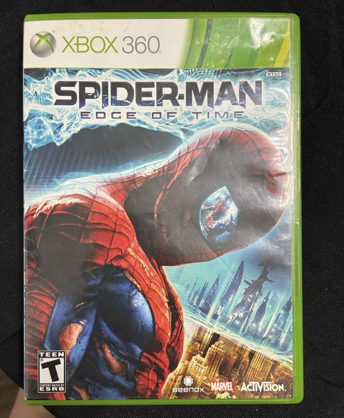 Microsoft Xbox 360 Spider-Man: Edge of Time DVD Keep Case (case only)