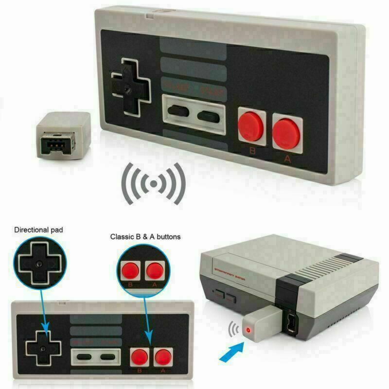 For NES Mini Classic Edition Console Wireless Controller Gamepad Joypad