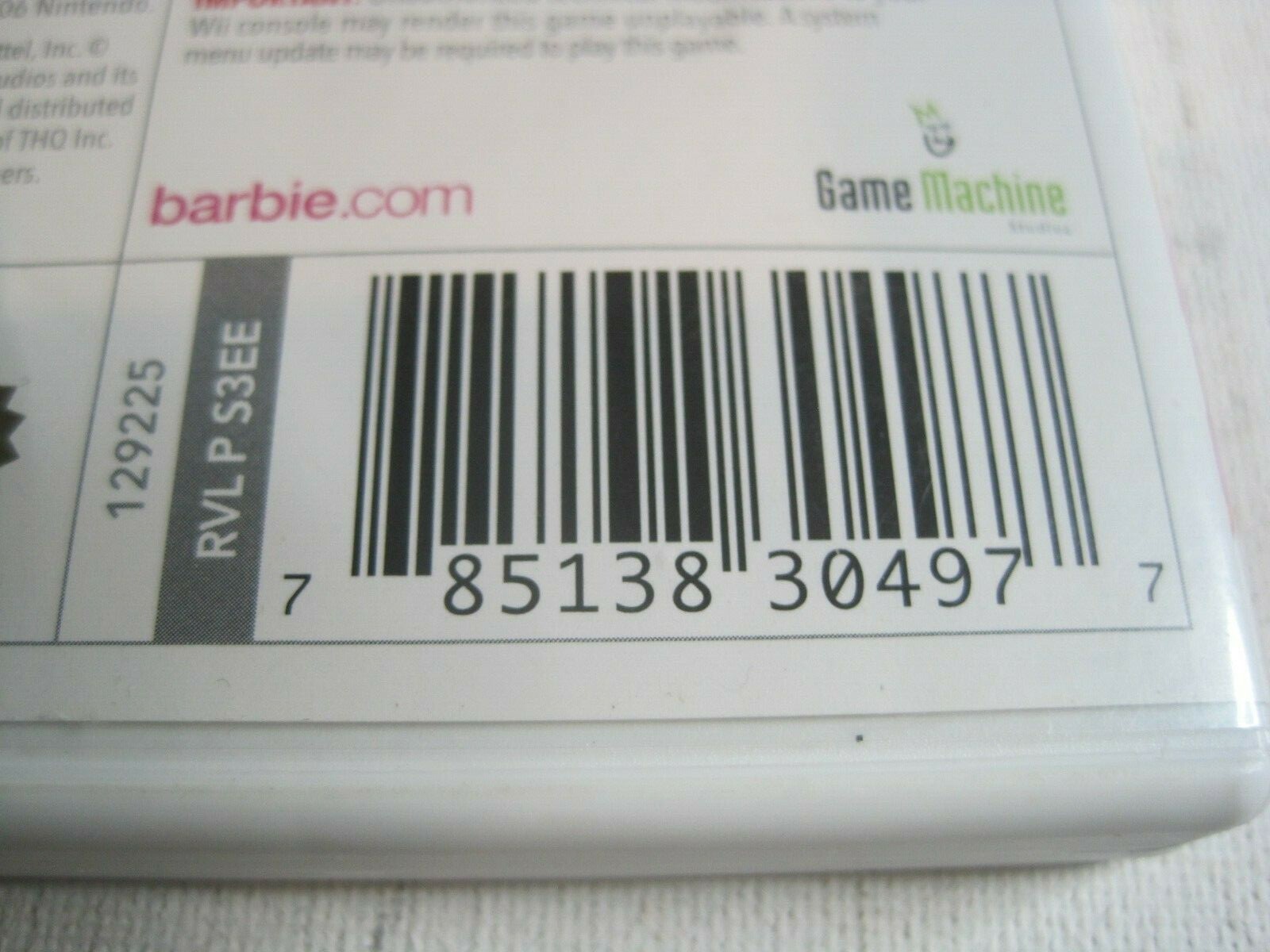 Barbie: Jet, Set & Style (Nintendo Wii, 2011)