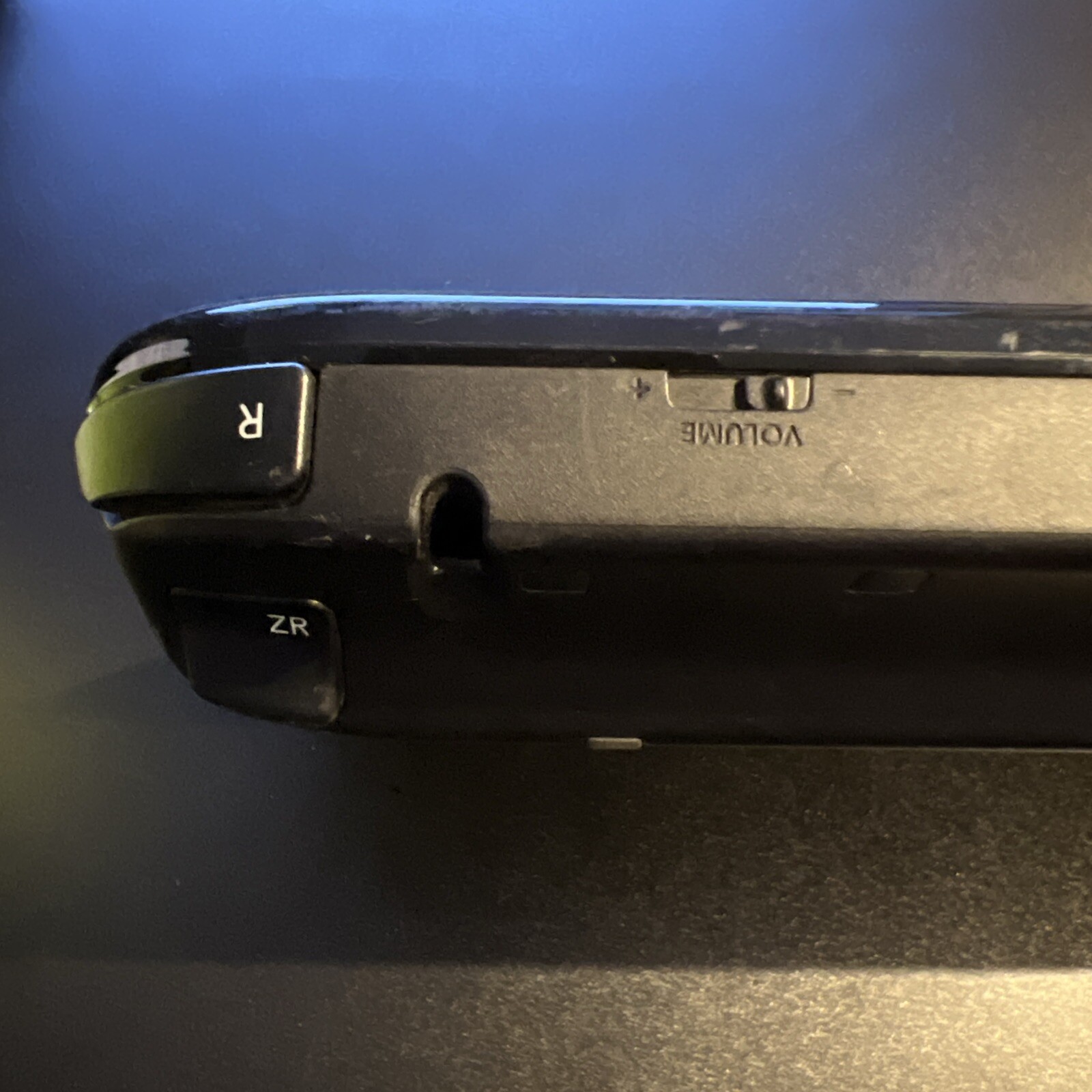 Nintendo Wii U Black Gamepad – Cracked Screen WUP-010 USA – For Parts Repair