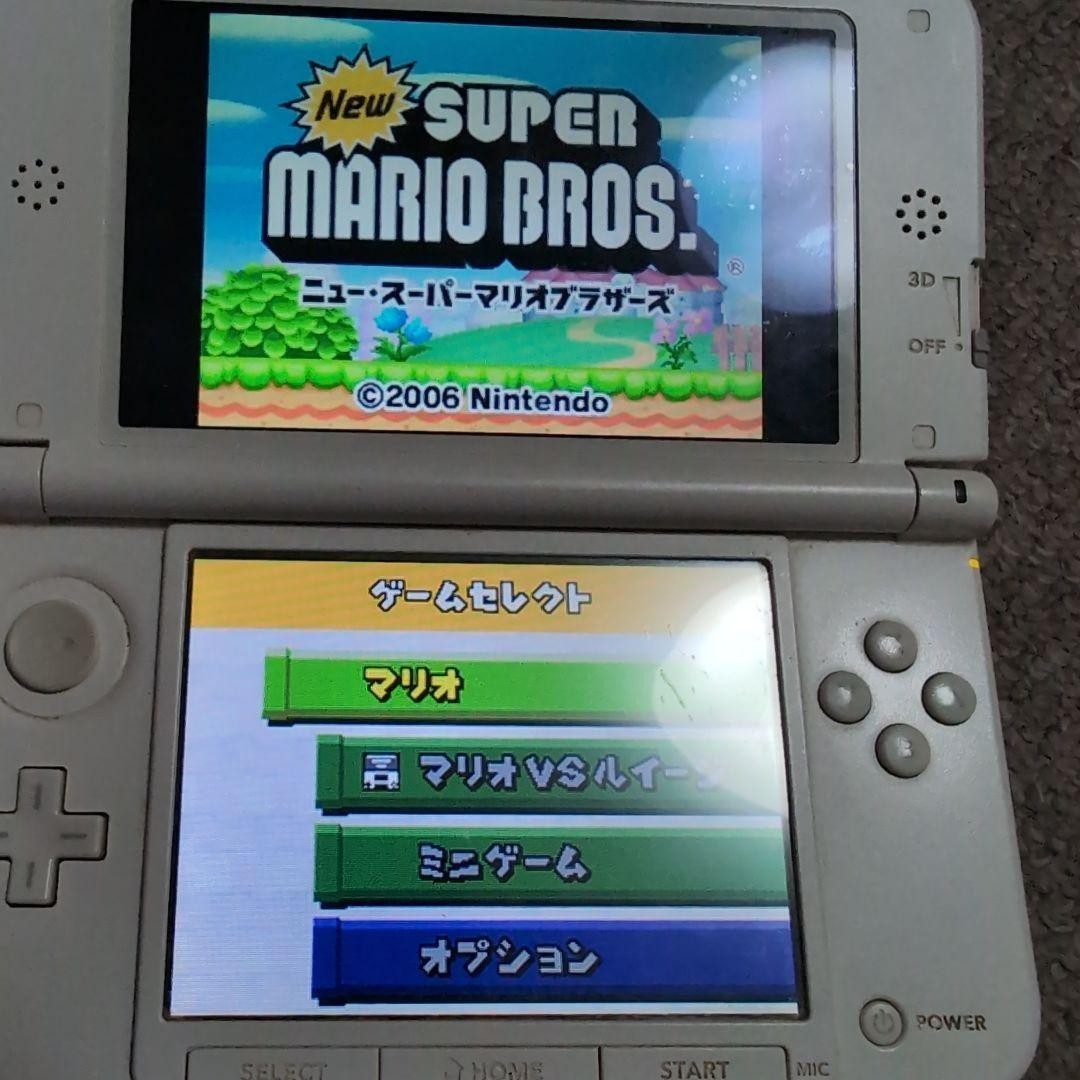 Nintendo 3DS XL Launch Edition White & Pink Handheld System Japanese veresion