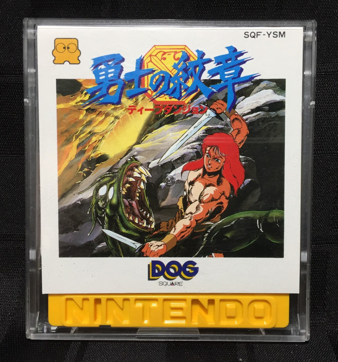COMPLETE Deep Dungeon Huushi no Monshou FAMICOM DISK SYSTEM Nintendo CIB Ship US
