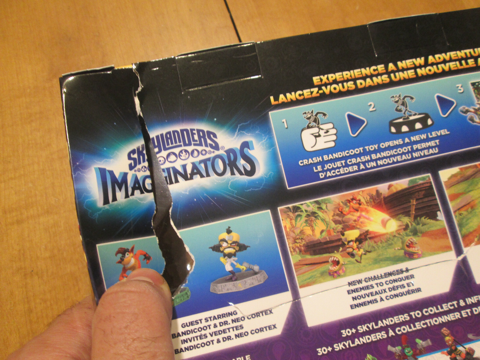 Skylanders IMAGINATORS THUMPIN WUMPA ISLANDS CRASH BANDICOOT DR. NEO CORTEX READ