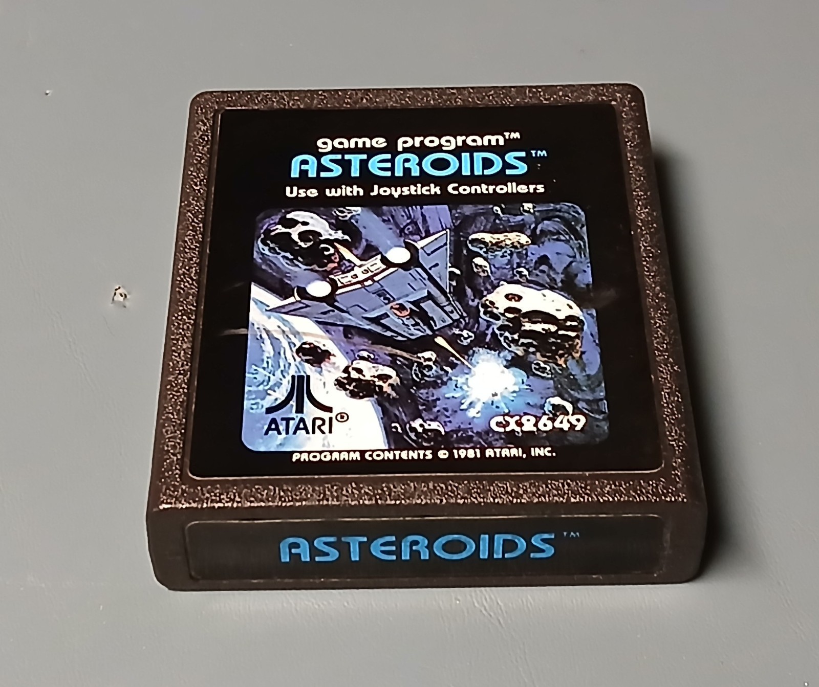 Atari 2600 Asteroids – Complete In Box (CIB) With Manual And Catalog