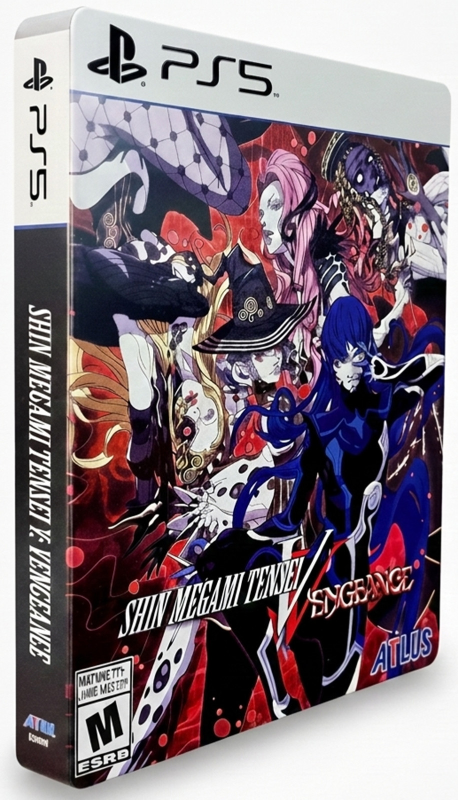 Shin Megami Tensei V Vengeance Steelbook Edition PS5 – Atlus RPG Collector Game