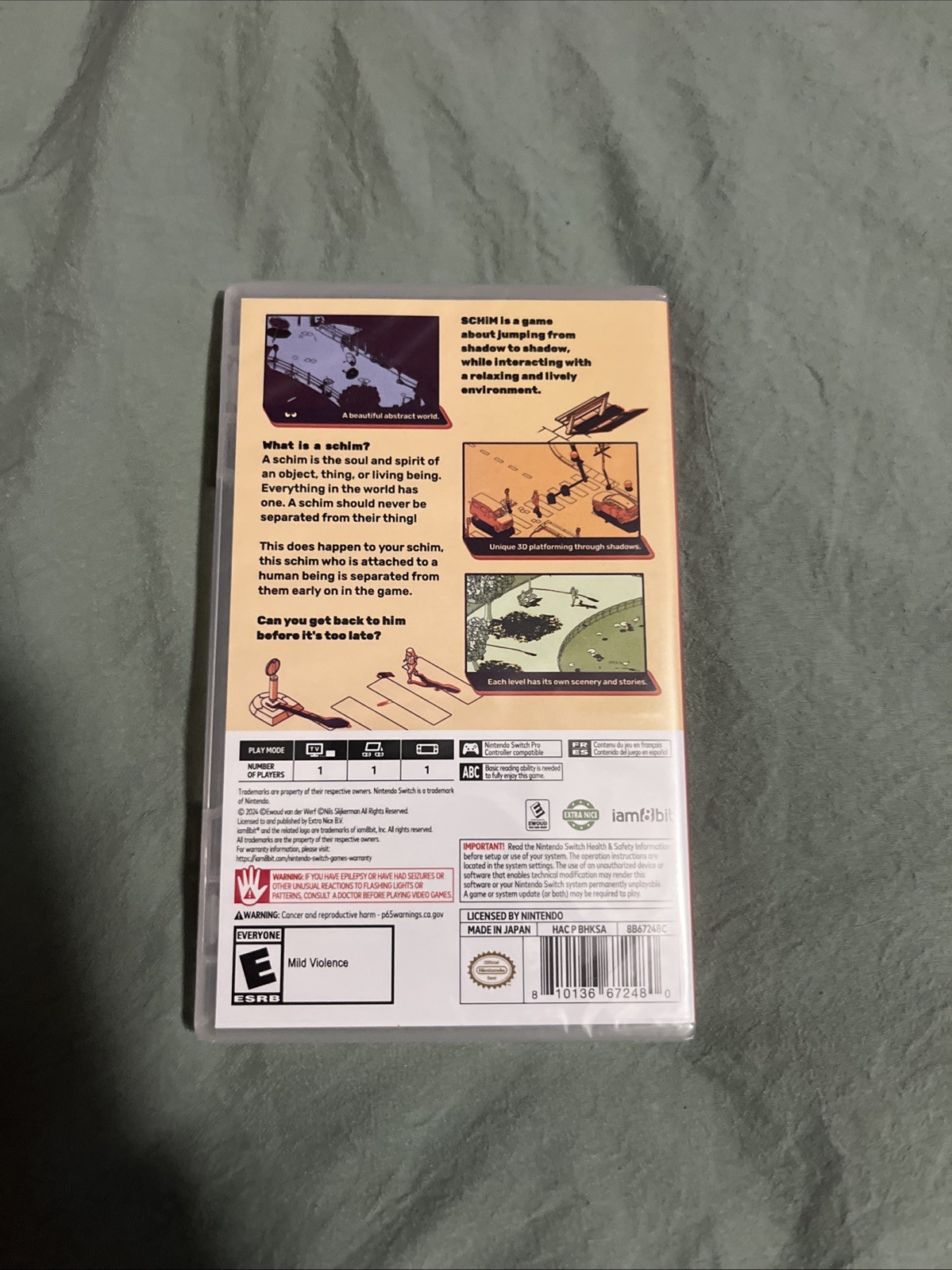 Schim Nintendo Switch 2024 Iam8bit Sealed Brand New
