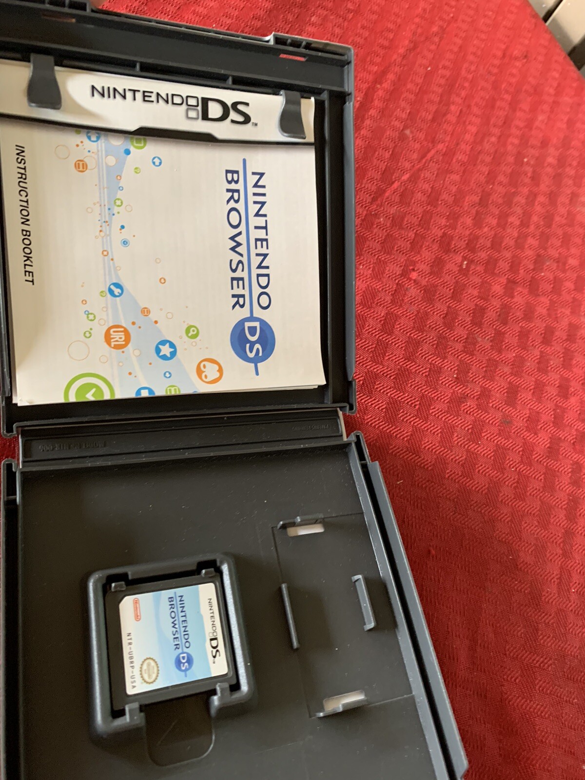Nintendo DS Browser (Nintendo DS, 2007) With Case And Manual No Expansion Memory