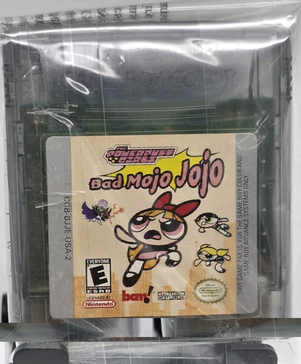 Nintendo Game Boy Color: The Powerpuff Girls – Bad Mojo Jojo (Tested & Working)