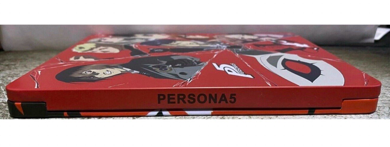 Persona 5 Custom made Steelbook/MetalPak PS3/PS4/Xbox (No Game) New